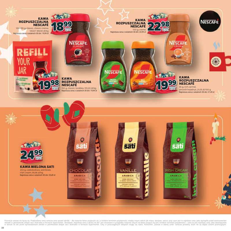 Stokrotka - gazetka promocyjna Katalog Mikołajki!  do środy 10.12 - strona 28