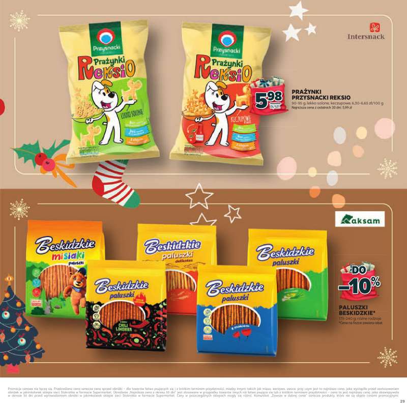 Stokrotka - gazetka promocyjna Katalog Mikołajki!  do środy 10.12 - strona 29