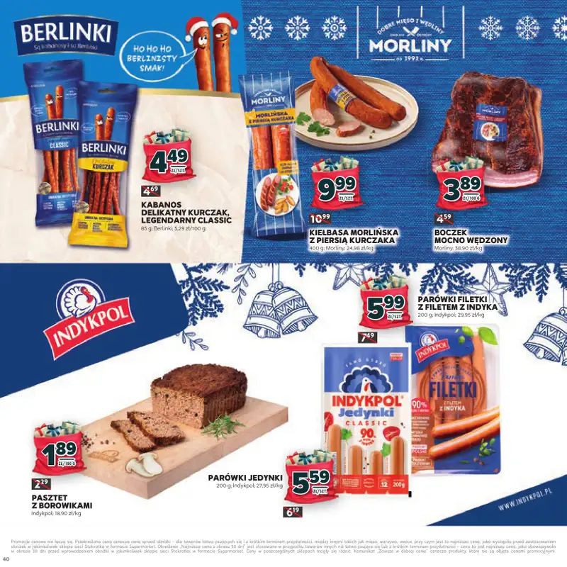 Stokrotka - gazetka promocyjna Katalog Mikołajki!  do środy 10.12 - strona 40