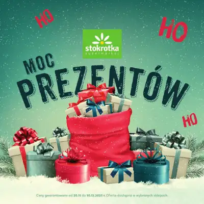 Stokrotka - gazetka promocyjna Katalog Mikołajki!  do środy 10.12