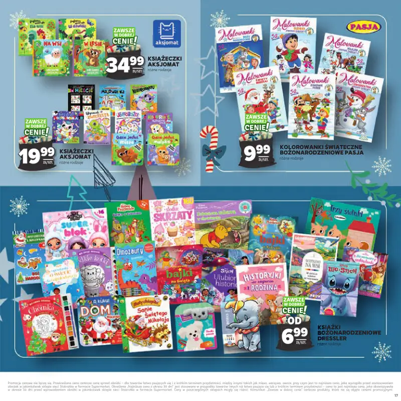 Stokrotka - gazetka promocyjna Katalog Mikołajki!  do środy 10.12 - strona 17