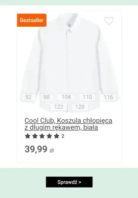 Smyk - gazetka promocyjna Do -30% wszystkie ubrania i buty od piątku 21.11 do poniedziałku 24.11 - strona 4