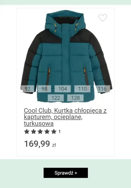 Smyk - gazetka promocyjna Do -30% wszystkie ubrania i buty od piątku 21.11 do poniedziałku 24.11 - strona 8