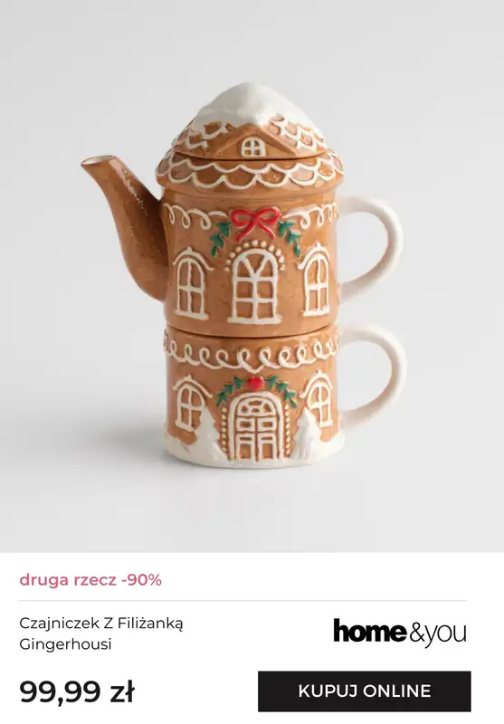 home&you - gazetka promocyjna Druga rzecz -90% BLACK WEEKS od piątku 21.11 do środy 26.11 - strona 3