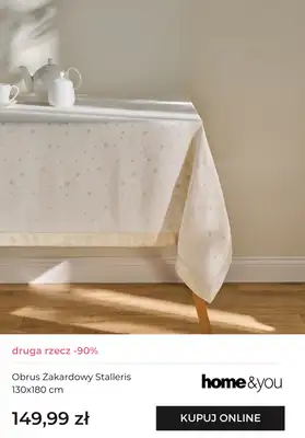 home&you - gazetka promocyjna Druga rzecz -90% BLACK WEEKS od piątku 21.11 do środy 26.11 - strona 9