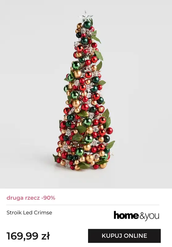 home&you - gazetka promocyjna Druga rzecz -90% BLACK WEEKS od piątku 21.11 do środy 26.11 - strona 6