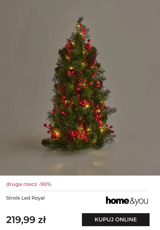 home&you - gazetka promocyjna Druga rzecz -90% BLACK WEEKS od piątku 21.11 do środy 26.11 - strona 13