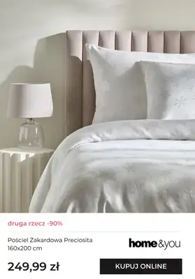home&you - gazetka promocyjna Druga rzecz -90% BLACK WEEKS od piątku 21.11 do środy 26.11 - strona 4