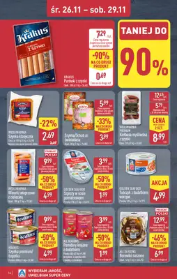 Aldi - gazetka promocyjna TARNOBRZEG: WIELKIE OTWARCIE już w środę: 26.11! od środy 26.11 do soboty 29.11 - strona 16