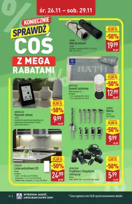 Aldi - gazetka promocyjna TARNOBRZEG: WIELKIE OTWARCIE już w środę: 26.11! od środy 26.11 do soboty 29.11 - strona 24