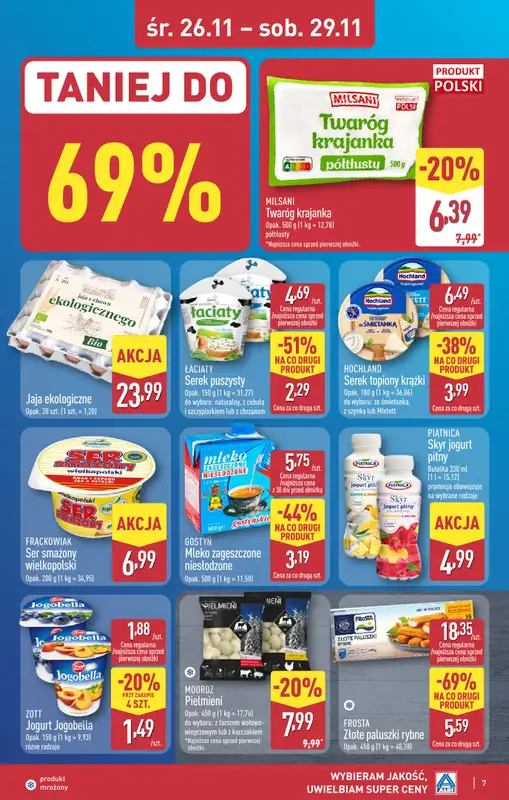 Aldi - gazetka promocyjna TARNOBRZEG: WIELKIE OTWARCIE już w środę: 26.11! od środy 26.11 do soboty 29.11 - strona 7