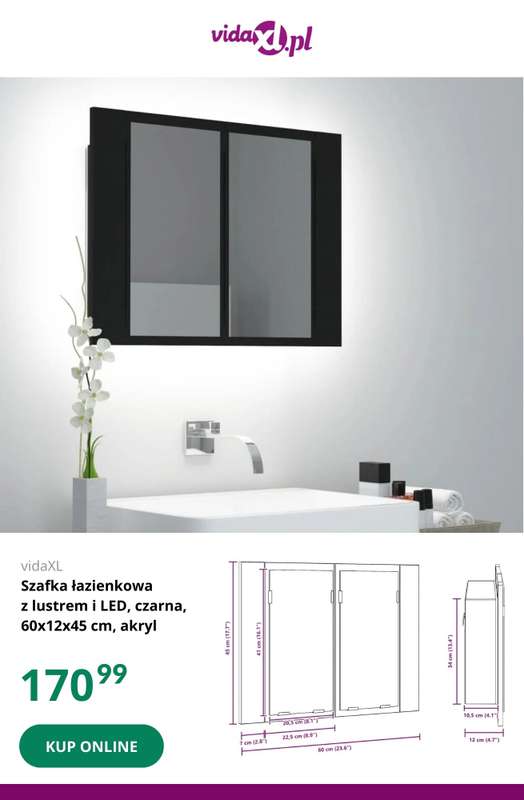 Vida XL - gazetka promocyjna Do -20% na BLACK FRIDAY od niedzieli 23.11 do soboty 06.12 - strona 13