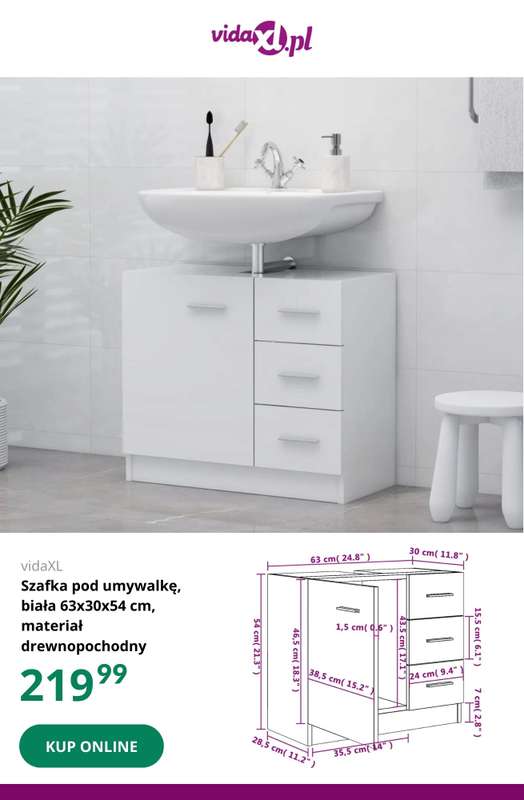 Vida XL - gazetka promocyjna Do -20% na BLACK FRIDAY od niedzieli 23.11 do soboty 06.12 - strona 12