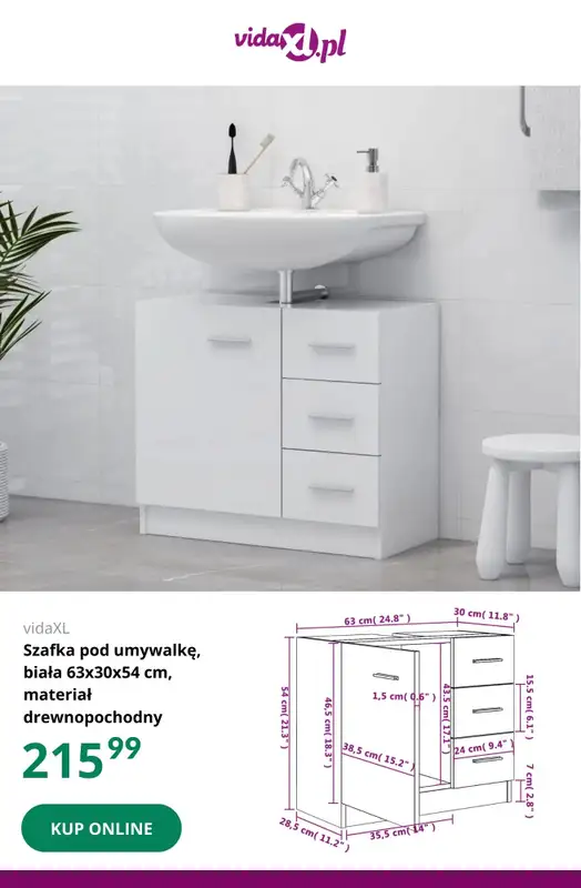 Vida XL - gazetka promocyjna Do -20% na BLACK FRIDAY od niedzieli 23.11 do soboty 06.12 - strona 12