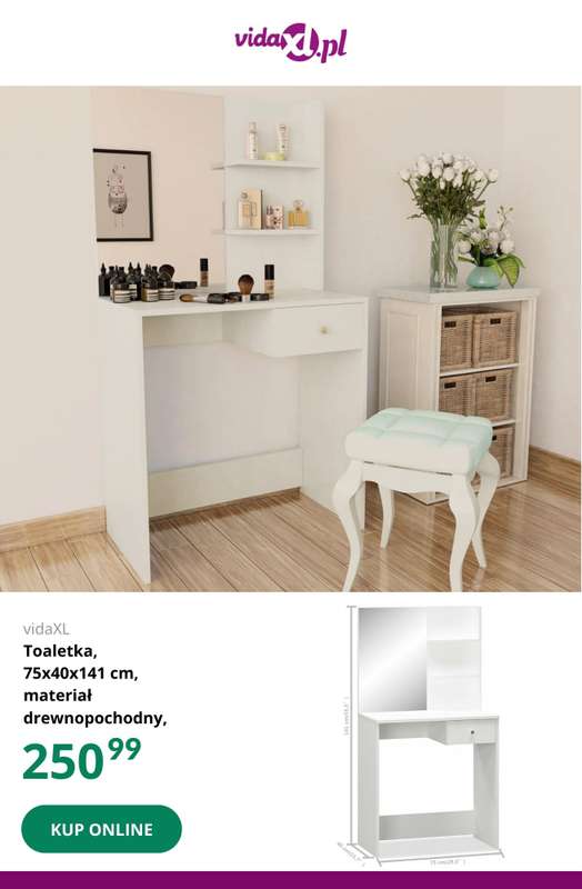 Vida XL - gazetka promocyjna Do -20% na BLACK FRIDAY od niedzieli 23.11 do soboty 06.12 - strona 8