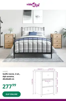 Vida XL - gazetka promocyjna Do -20% na BLACK FRIDAY od niedzieli 23.11 do soboty 06.12 - strona 15