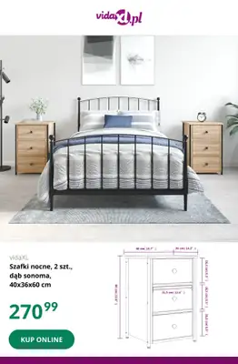 Vida XL - gazetka promocyjna Do -20% na BLACK FRIDAY od niedzieli 23.11 do soboty 06.12 - strona 15