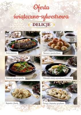 Społem - Blisko i Korzystnie - gazetka promocyjna Oferta Świąteczno-Sylwestrowa PSS Kalisz od piątku 21.11 do poniedziałku 15.12
