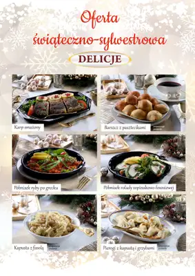 Społem - Blisko i Korzystnie - gazetka promocyjna Oferta Świąteczno-Sylwestrowa PSS Kalisz od piątku 21.11 do poniedziałku 15.12