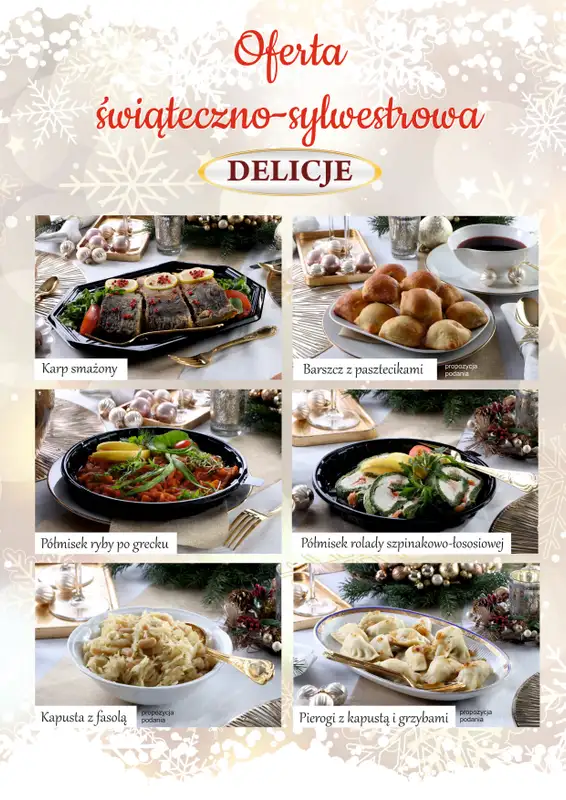 Społem - Blisko i Korzystnie - gazetka promocyjna Oferta Świąteczno-Sylwestrowa PSS Kalisz od piątku 21.11 do poniedziałku 15.12