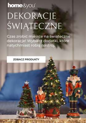 home&you - gazetka promocyjna Dekoracje świąteczne od soboty 22.11 do niedzieli 30.11