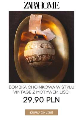 Zara - gazetka promocyjna Zara Home: kolekcja świąteczna od piątku 21.11  - strona 4