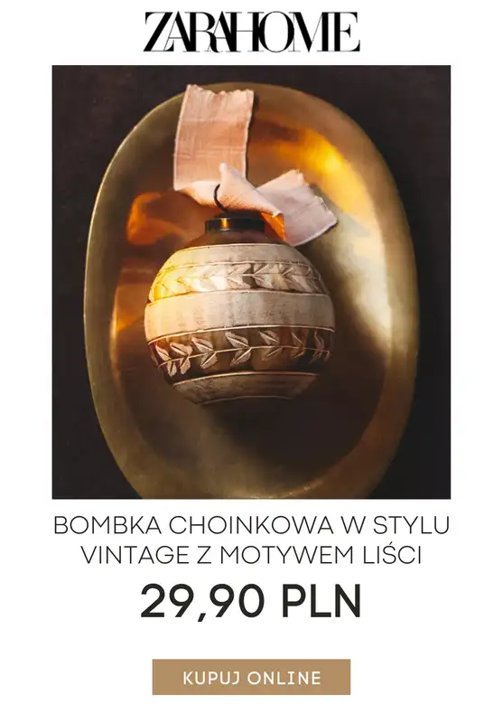 Zara - gazetka promocyjna Zara Home: kolekcja świąteczna od piątku 21.11  - strona 4