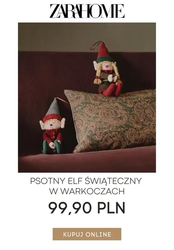Zara - gazetka promocyjna Zara Home: kolekcja świąteczna od piątku 21.11  - strona 2