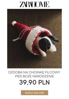 Zara - gazetka promocyjna Zara Home: kolekcja świąteczna od piątku 21.11  - strona 9