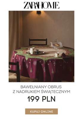 Zara - gazetka promocyjna Zara Home: kolekcja świąteczna od piątku 21.11  - strona 6