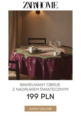Zara - gazetka promocyjna Zara Home: kolekcja świąteczna od piątku 21.11  - strona 6