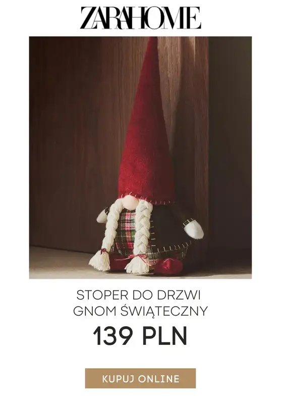Zara - gazetka promocyjna Zara Home: kolekcja świąteczna od piątku 21.11  - strona 7