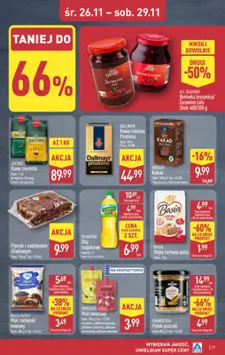 Aldi - gazetka promocyjna ŁÓDŹ: WIELKIE OTWARCIE już w środę: 26.11! od środy 26.11 do soboty 29.11 - strona 17