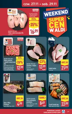 Aldi - gazetka promocyjna ŁÓDŹ: WIELKIE OTWARCIE już w środę: 26.11! od środy 26.11 do soboty 29.11 - strona 29