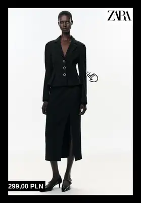 Zara - gazetka promocyjna Eleganckie komplety dla niej od soboty 22.11  - strona 12
