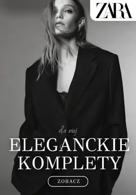 Zara - gazetka promocyjna Eleganckie komplety dla niej od soboty 22.11 