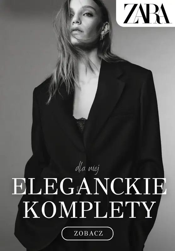 Zara - gazetka promocyjna Eleganckie komplety dla niej od soboty 22.11 