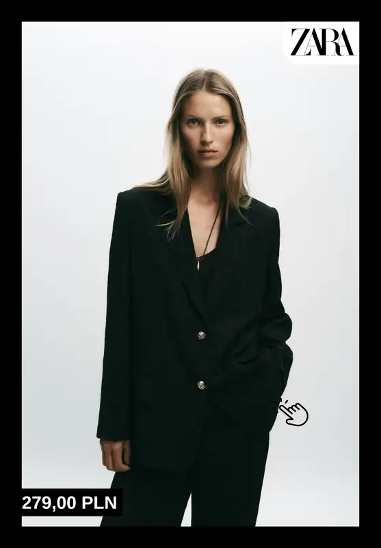 Zara - gazetka promocyjna Eleganckie komplety dla niej od soboty 22.11  - strona 8