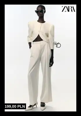 Zara - gazetka promocyjna Eleganckie komplety dla niej od soboty 22.11  - strona 10