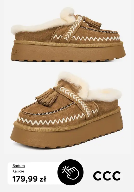 CCC - gazetka promocyjna -20% na zakupy - NOWOŚCI od soboty 22.11 do wtorku 25.11 - strona 5