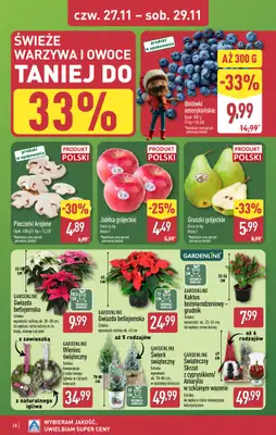 Aldi - gazetka promocyjna WAŁCZ: WIELKIE OTWARCIE już w środę: 26.11! od środy 26.11 do soboty 29.11 - strona 28