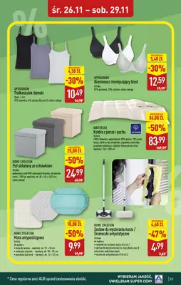 Aldi - gazetka promocyjna WAŁCZ: WIELKIE OTWARCIE już w środę: 26.11! od środy 26.11 do soboty 29.11 - strona 23