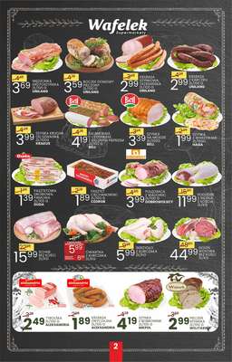 Wafelek - gazetka promocyjna Gazetka od poniedziałku 24.11 do niedzieli 07.12 - strona 2