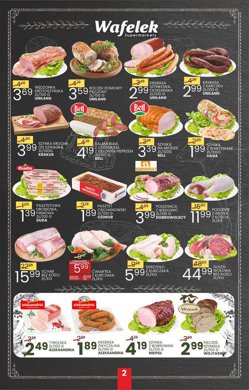 Wafelek - gazetka promocyjna Gazetka od poniedziałku 24.11 do niedzieli 07.12 - strona 2