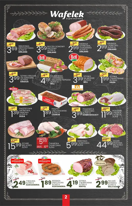 Wafelek - gazetka promocyjna Gazetka od poniedziałku 24.11 do niedzieli 07.12 - strona 2