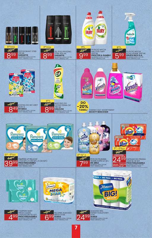 Wafelek - gazetka promocyjna Gazetka od poniedziałku 24.11 do niedzieli 07.12 - strona 7