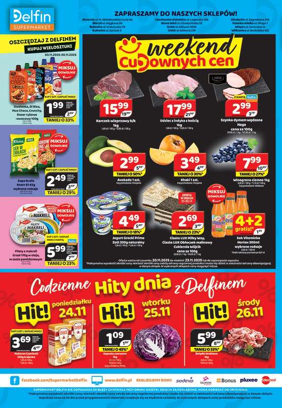 Delfin - gazetka promocyjna Gazetka od piątku 21.11 do niedzieli 30.11 - strona 8