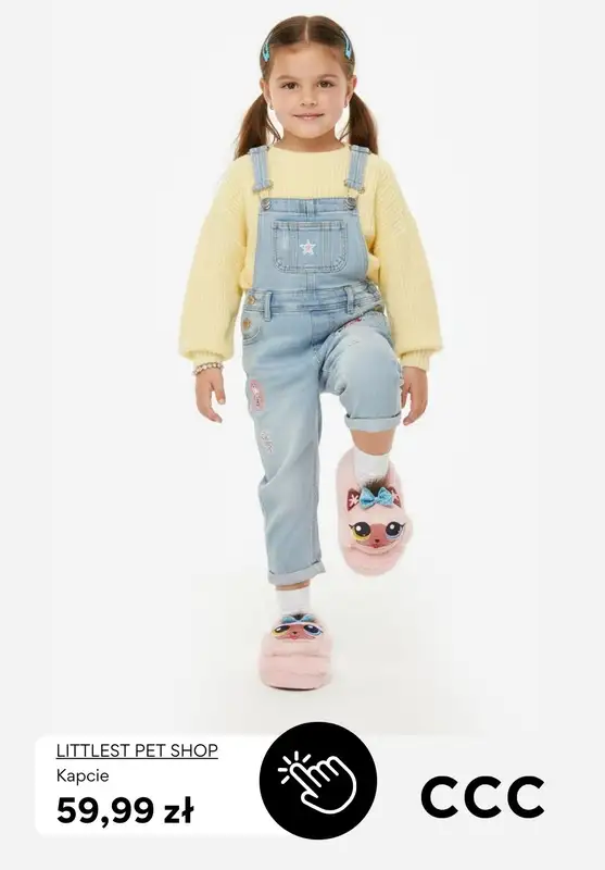 CCC - gazetka promocyjna Kapcie dziecięce od 49,99 zł od niedzieli 23.11  - strona 3