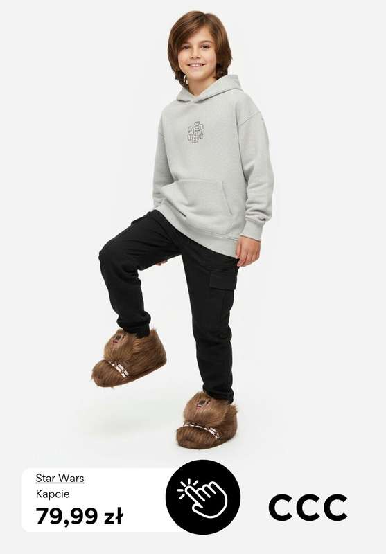 CCC - gazetka promocyjna Kapcie dziecięce od 49,99 zł od niedzieli 23.11  - strona 9