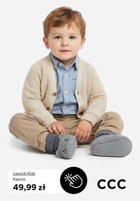 CCC - gazetka promocyjna Kapcie dziecięce od 49,99 zł od niedzieli 23.11  - strona 8